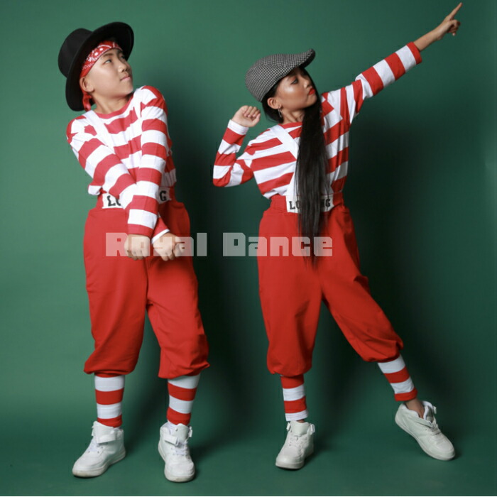 楽天市場 送料無料 キッズダンス衣装 セットアップ ロッキング ヒップホップ ストリート 子供 ティーンズ キッズ 男の子 女の子 Royal Dance