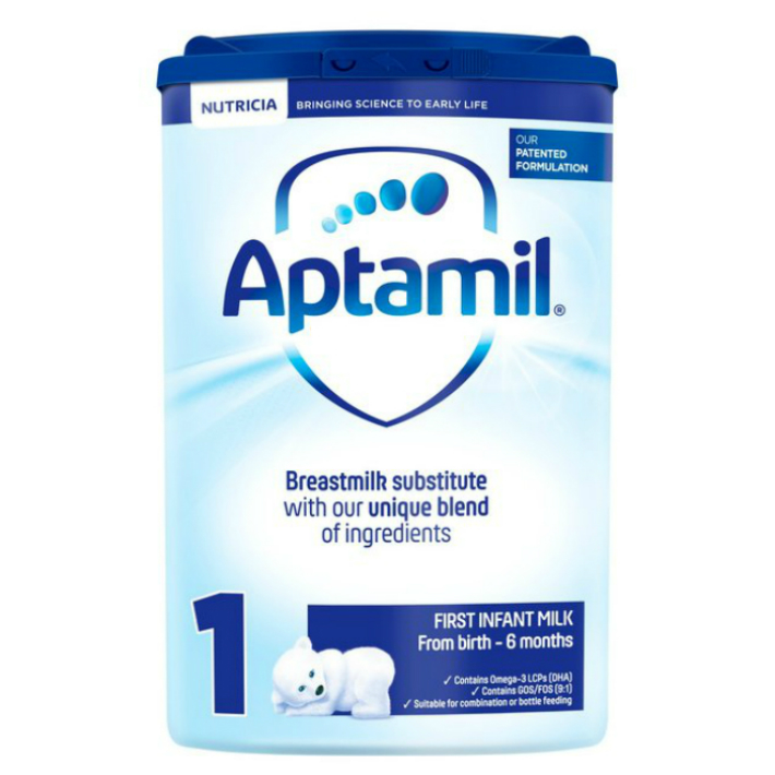 【800g 4個セット・新生児から】Aptamil (アプタミル) 乳児用粉ミルク [ヌクレオチド配合]【0カ月から】 | ロイヤルグディーズ