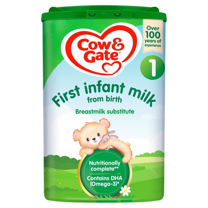 【楽天市場】[800g 2個セット・0カ月から] カウ＆ゲート 乳児用 粉ミルク Cow & Gate 1 First Baby Milk