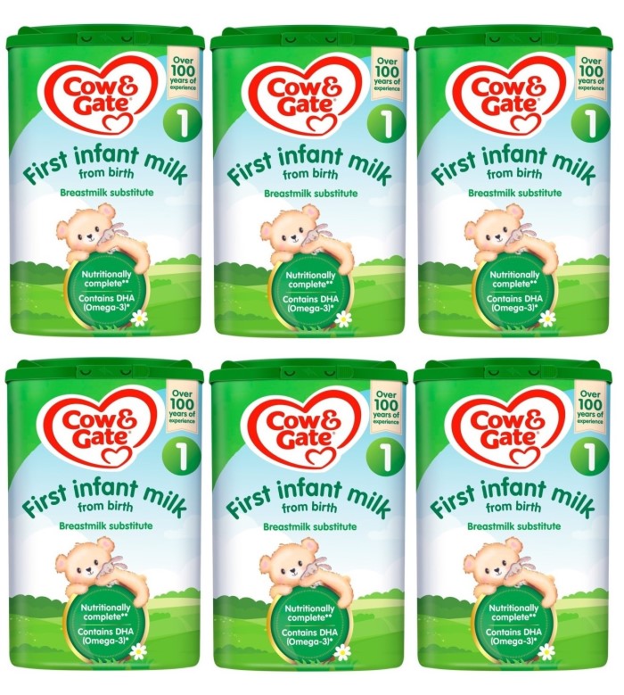 【楽天市場】[800g x 6個セット・0カ月から] カウ＆ゲート 乳児用 粉ミルク Cow & Gate 1 First Baby Milk