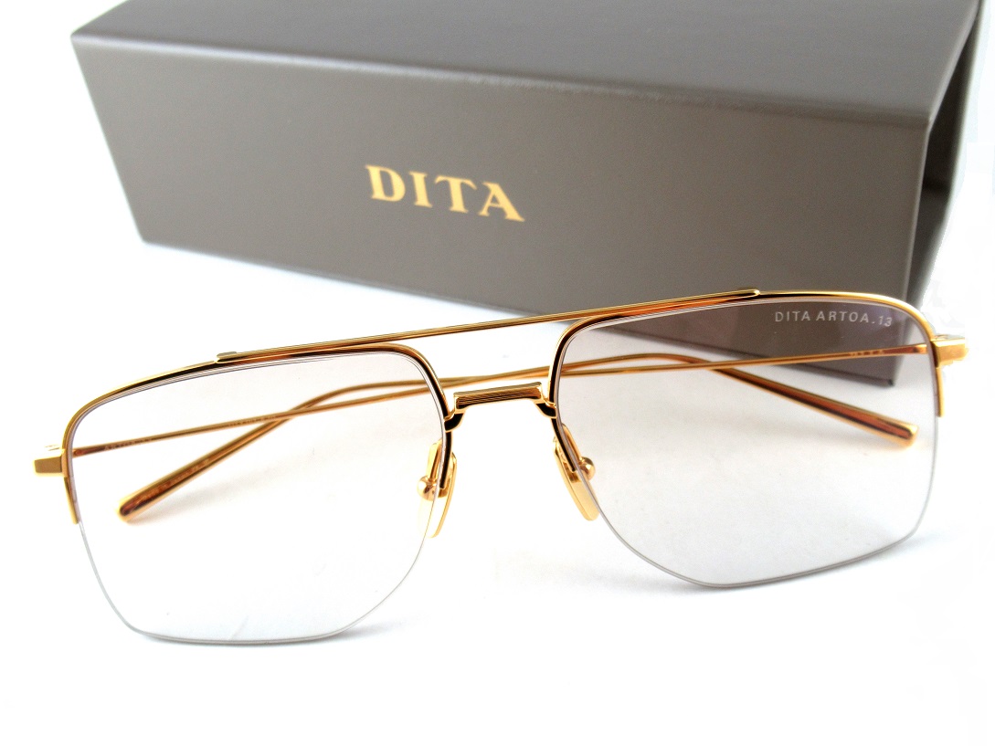 【尖んがり10倍】DITA/ディータARTOA.13DTX191-A-01眼鏡ひな形TITANIUM/チタンベータチタンツーブリッジ【基本原理水晶体無料】奥ゆかしいで好いたらしいな掛け気味合いメンズ レディース2025ひな形