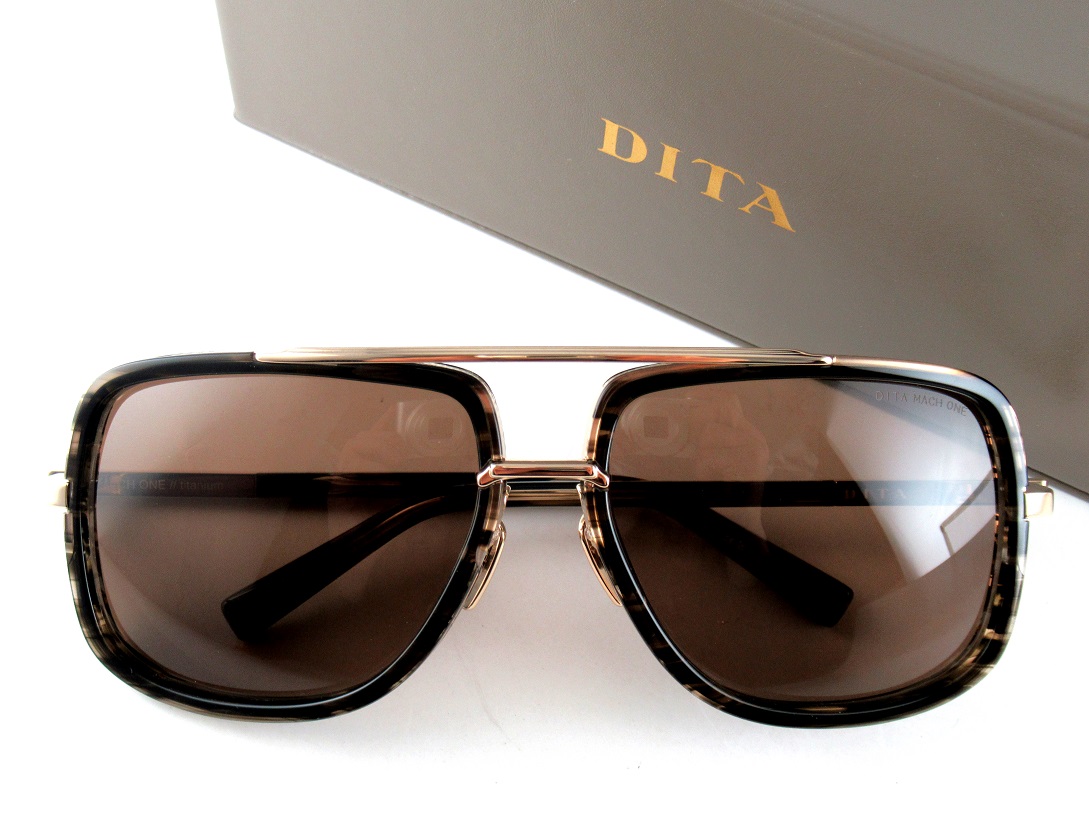 【ポイント10倍】DITA/ディータMACH-ONE2030-Y-GLD-TIM-59 サングラス-正規品-海外セレブご愛用人気モデルエレガント　ゴージャス最高級品質チタン2026新色｜ＲＯＹＡＬ　ＭＯＯＮ