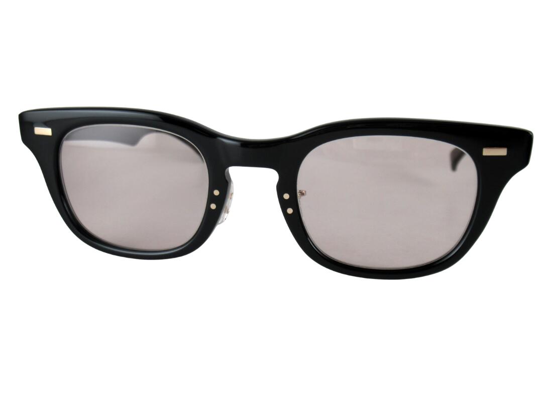 -ポイント10倍-GENERAL OPTICAL/ジェネラル オプティカル Bravo/ブラボ #2 BLACK×GOLDサングラス鯖江の一流職人による心のこもったコレクション無骨ながら美しいウエリントンミリタリーギアの機能美を現代に復元GI GLASS VINTAGE|ROYAL MOON