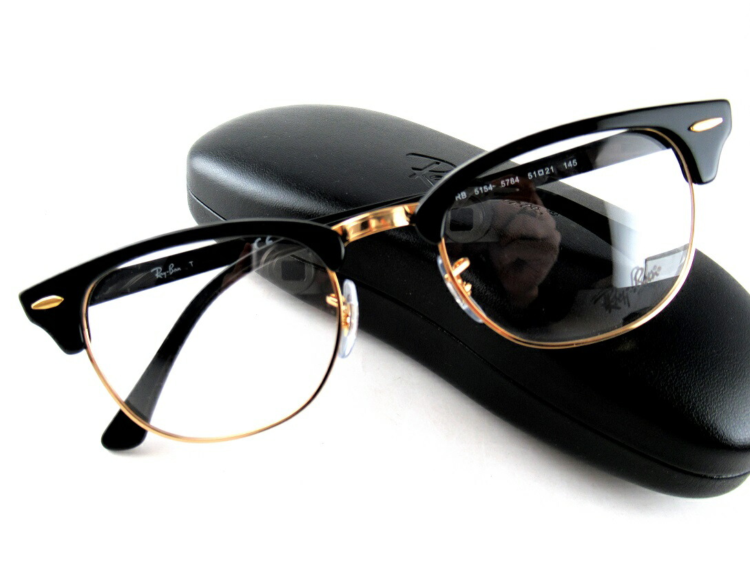 RayBan/レイバン　 RX5154 5784 CLUBMASTER　クラブマスター サーモント眼鏡フレーム -正規品- お洒落でモダン フォーマル　カジュアル 定番人気モデル新色 メンズ　レディース 特別価格SALE 定価27390円