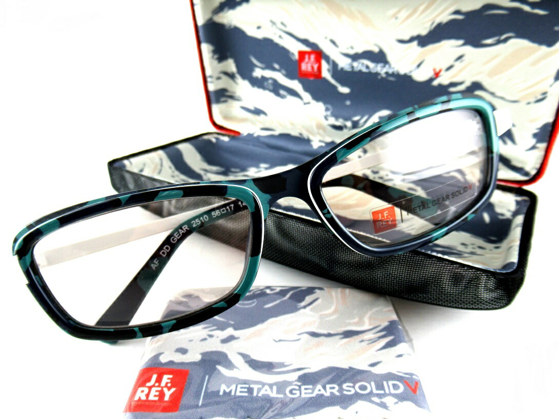 【ポイント10倍】 J.F.REY×METAL GEAR SOLID V ジェイエフレイ メタルギアソリッド コラボレーションアイウェア DD　GEAR 2510 限定モデル ブルーライトカットレンズ標準