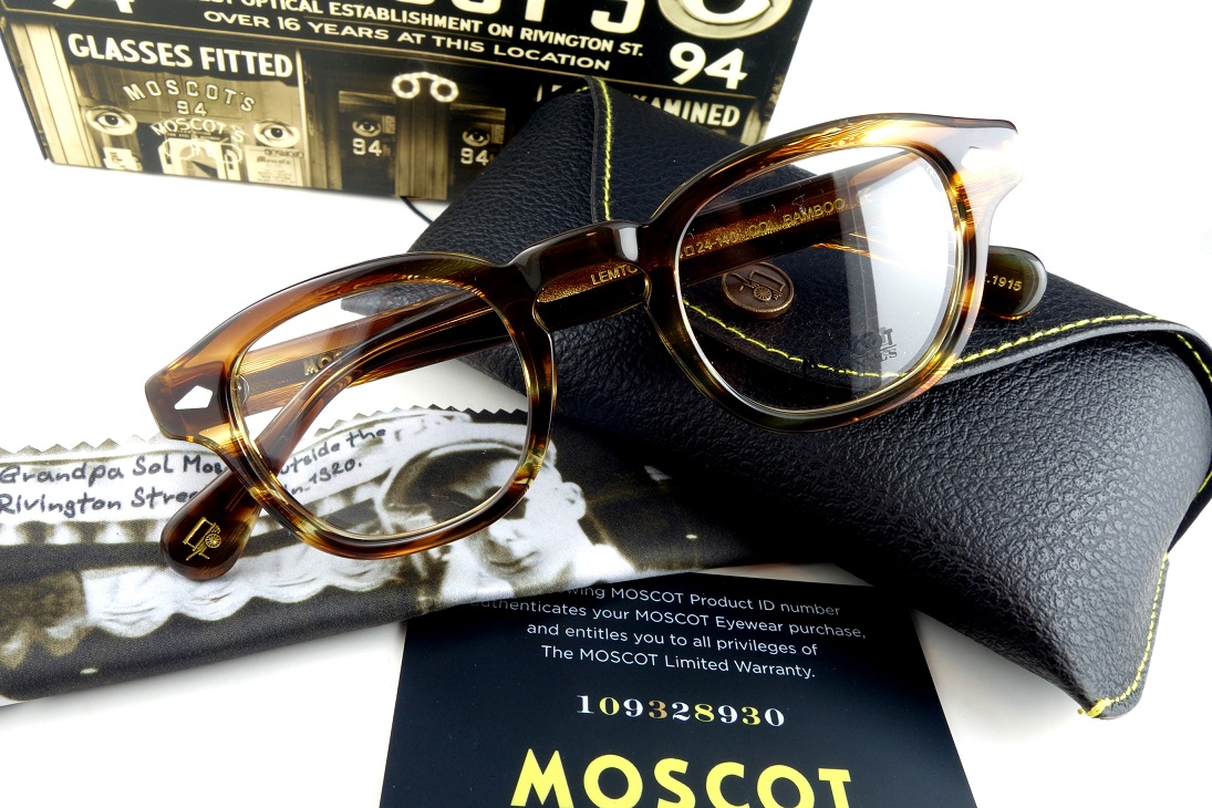 yuma様専用 入荷済み】MOSCOT 49 FLESH・BLACKの+