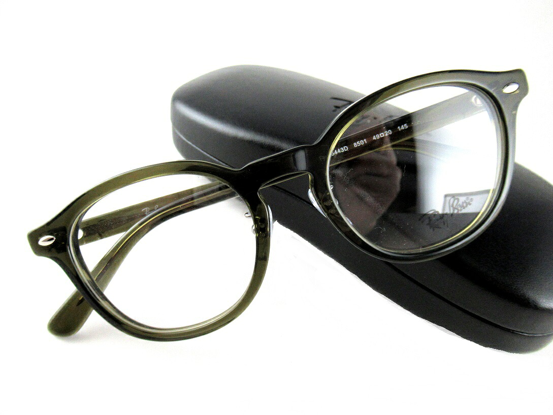 【特別価格SALE】 RayBan/レイバン RB5443D OPTICS RX5443D 8501 眼鏡フレーム -正規品- 調整可能アーム鼻パット 上品でモダン メンズ　レディース 定価22,990円
