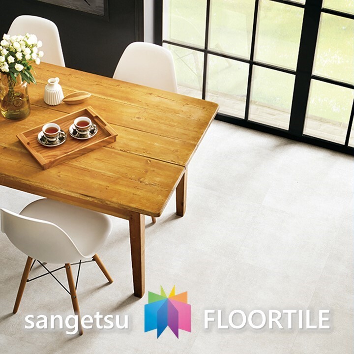 【ケース売】ストーン床材 石目 レゴリス 457.2×457.2×2.5mm IS1023 IS1025 サンゲツ フロアタイル ストーン SANGETSU FLOORTILE STONE