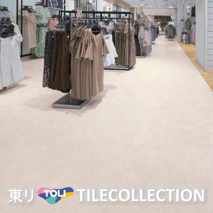 【送料無料】東リ 床材450mmx450mm サンド ECT5022 ECT5023 ECT5024 フロアタイル TOLI 抗ウイルス加工 NO WAX イークリン NW-EX【ケース売】