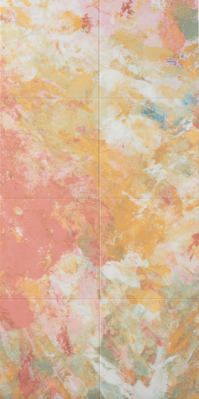 【送料無料】エコカラットプラス セルフ リクシル INAX ECSF-1260S/54 Art Brut 1260セット 実寸法606×1212厚さ7.2mm タイル建材 吸放湿 脱臭 湿気 結露 調湿建材 室内 寝室 テレビ壁 簡単DIY 施工説明書付き【1セット/ケース】