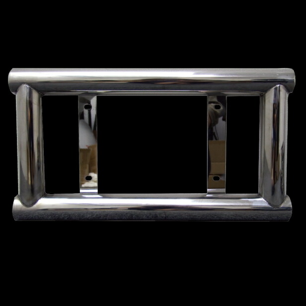 楽天市場】【送料無料】【大型車用 字光式OK 超極太パイプ ステンレス