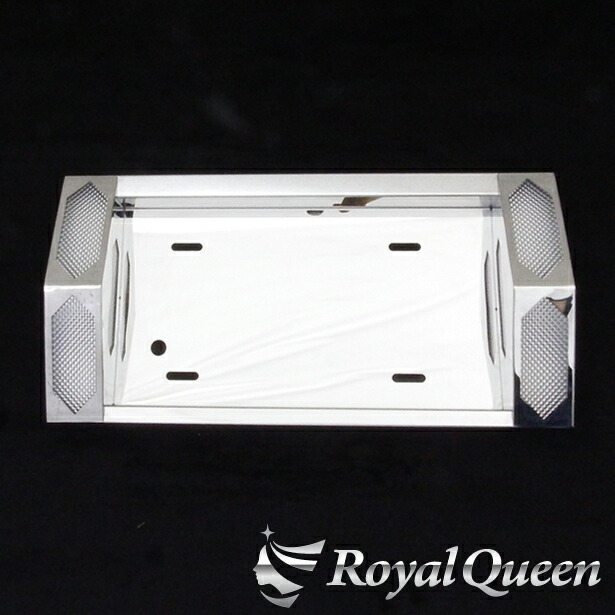 楽天市場】【送料無料】【トンガリ ワイド ナンバーフレーム