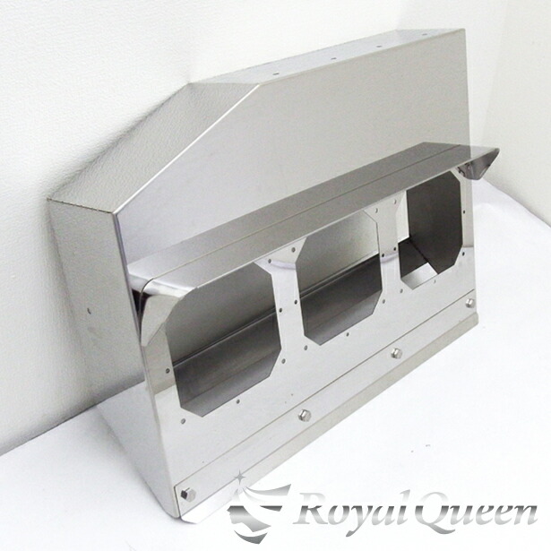 楽天市場 セール 送料無料 新商品 汎用 ダンプ テールボックス 鏡面 1000 トラック デコトラ パーツ トラック用品 ステンレス Royalqueen Royal Queen