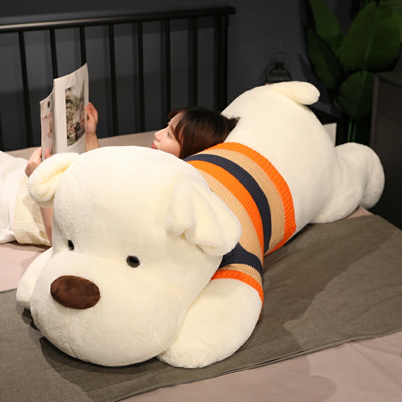 楽天市場】【送料無料】全長150cmの超巨大 犬のぬいぐるみ(トイ