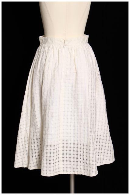 rpfstore | 日本乐天市场: McAfee MACPHEE透明条纹布褶裙[LSKO38633]