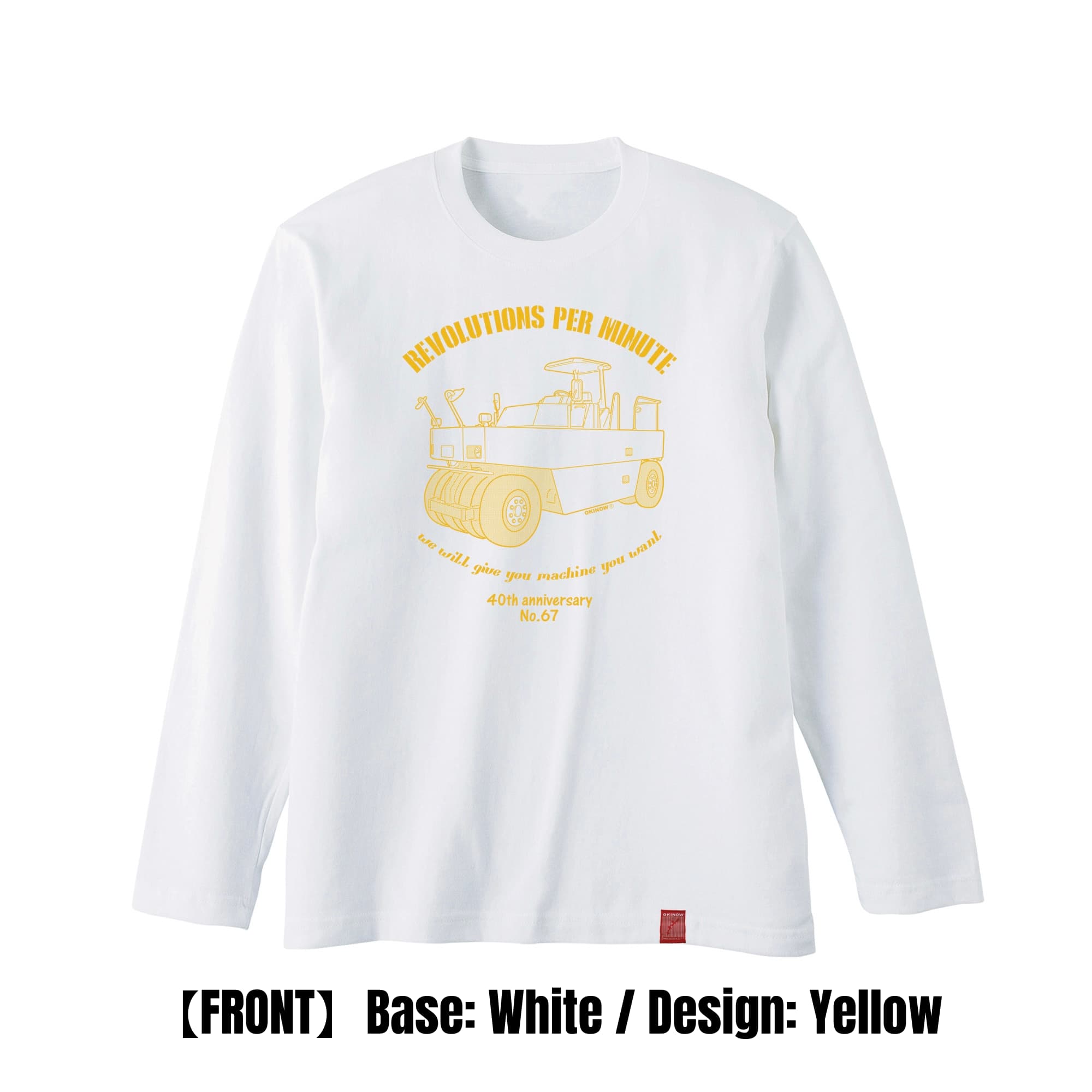 タイヤローラー / style | ロンT【 旧車 名車 昭和車 クラシックカー レトロカー ヴィンテージカー ネオクラシック バイク 車Tシャツ 趣味Tシャツ 送料無料 tireroller 】