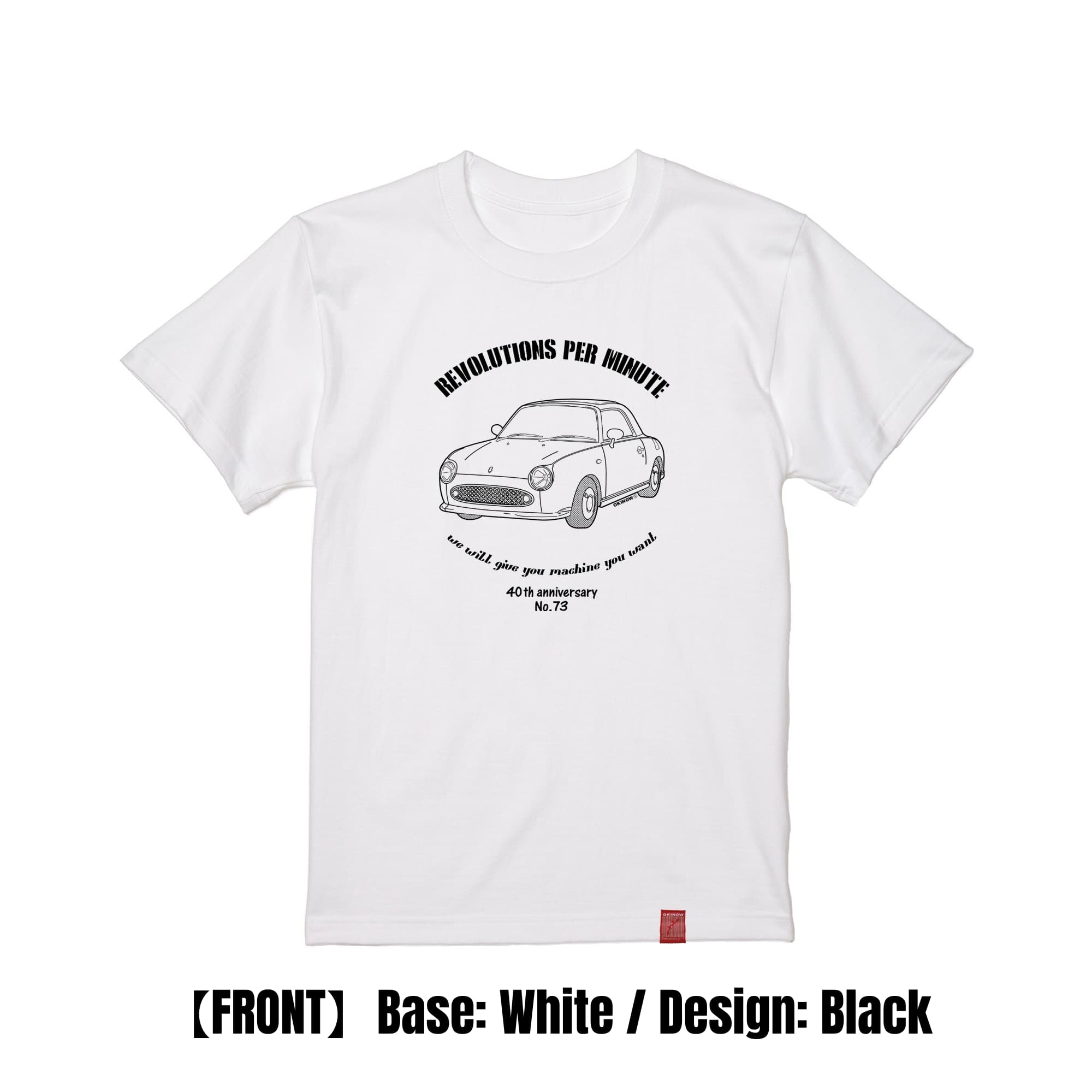 フィガロ / style | Tシャツ【 旧車 名車 昭和車 クラシックカー レトロカー ヴィンテージカー ネオクラシック バイク 車Tシャツ 趣味Tシャツ 送料無料 figaro 】