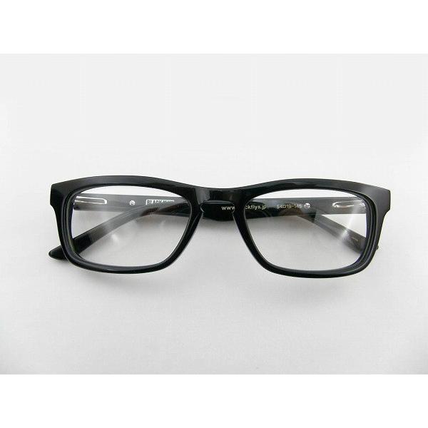 [BLACKFLYS] ブラックフライ メガネ BFOP-22-S.BLK-CLR-2109-0131 新品 ケース付新作度付対応可日本製 アイワン秋葉原