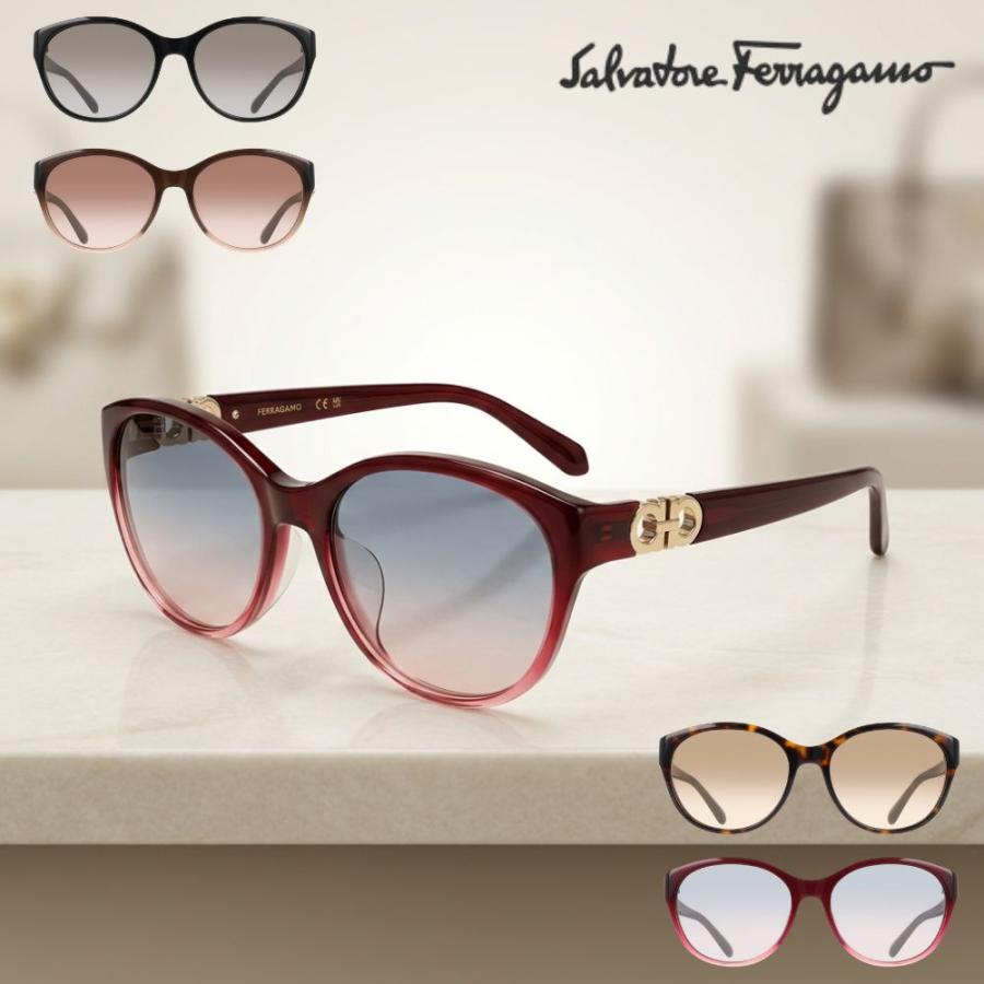 フェラガモ  FERRAGAMO サルバトーレフェラガモ 黒眼鏡 空想科学小説2114SLB 55-17 ガンチーニヒンジ アセテートテンプル キャットアイ UVとり捨てる イタリア共和国 専用入れもの付 Salvatore Ferragamo  今めかしい  貨物輸送無料 母の日 アイワン秋葉原