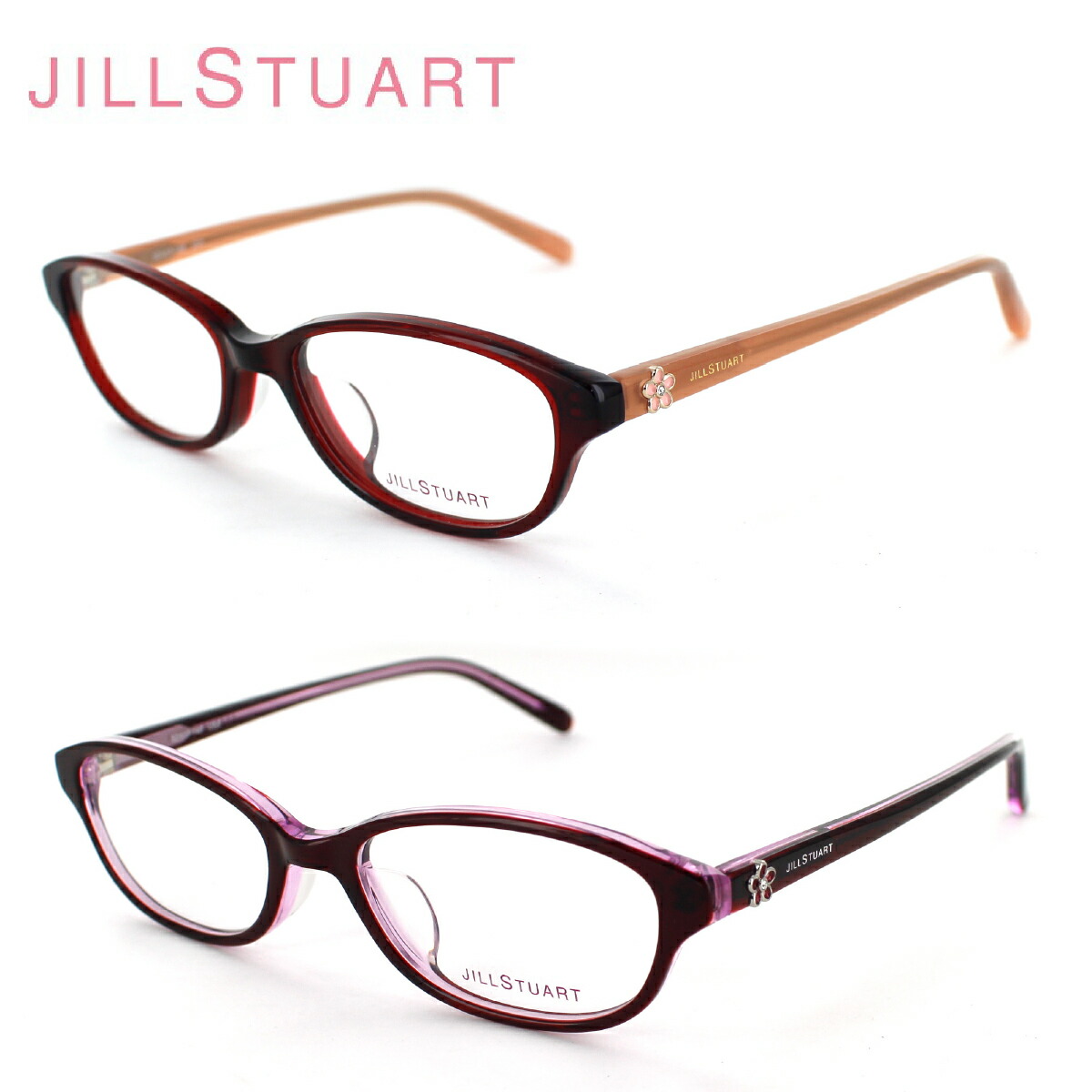 ジルスチュアート メガネ フレーム 05-0804 公式 JILL STUART フェミニン キュート オシャレ 丈夫 軽い 快適 かけ心地 抜群 質感 綺麗 大人女性 贈り物 ギフト 母の日 プレゼント レディース 度付き対応 ファッション 普段使い おしゃれ アイワン秋葉原 国内正規品 試着可