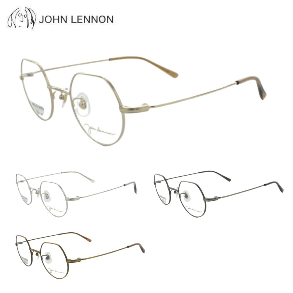 メガネフレーム ジョンレノン JL-1121 44サイズ 眼鏡 ラウンドフルリム JOHN LENNON チタン クラシカル レトロ アンティーク メンズ 紳士 めがね 度付き対応可 送料無料 日本製 正規品 アイワン秋葉原|RPGeyewear秋葉原