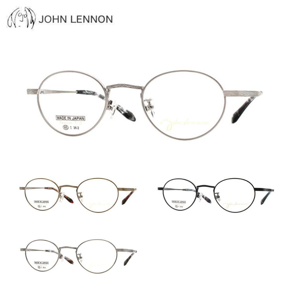 メガネフレーム ジョンレノン JL-1139 45サイズ 眼鏡 ラウンドフルリム JOHN LENNON チタン クラシカル レトロ アンティーク メンズ 紳士 めがね 度付き対応可 送料無料 日本製 正規品 アイワン秋葉原|RPGeyewear秋葉原