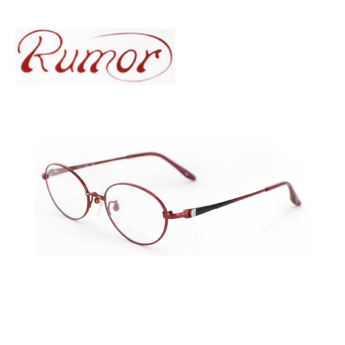 眼鏡フレーム　Rumor ルモア Rumor-8843-RW 48サイズ レディース チタン 日本製 軽量 送料無料 母の日 アイワン秋葉原｜RPGeyewear秋葉原