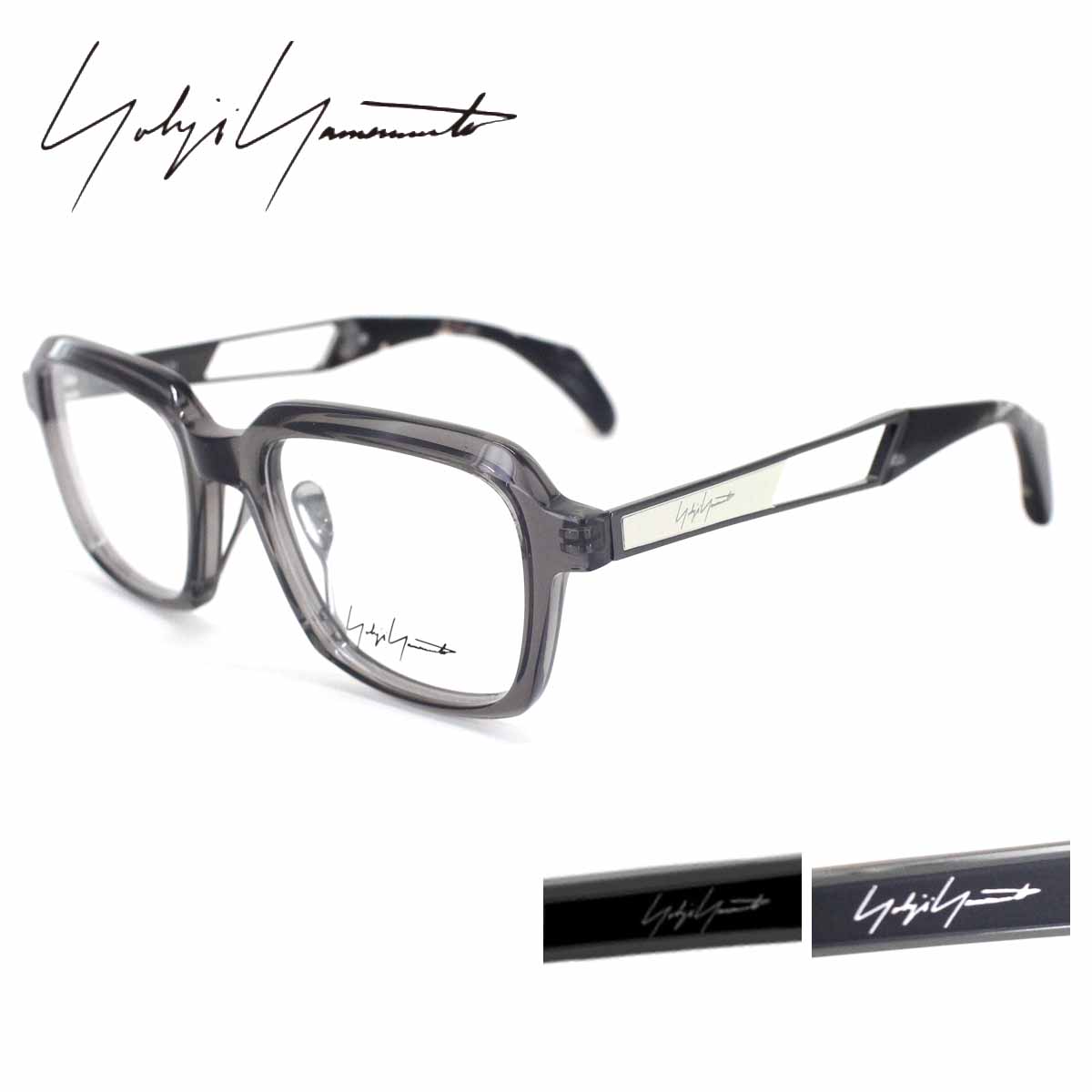 メガネフレーム YohjiYamamoto 19-0071 50サイズ ヨウジヤマモト フルリム スクエア 眼鏡 フレーム メンズ レディース 男性用 女性用 日本製 おしゃれ 送料無料 アイワン秋葉原｜RPGeyewear秋葉原 28,600円
