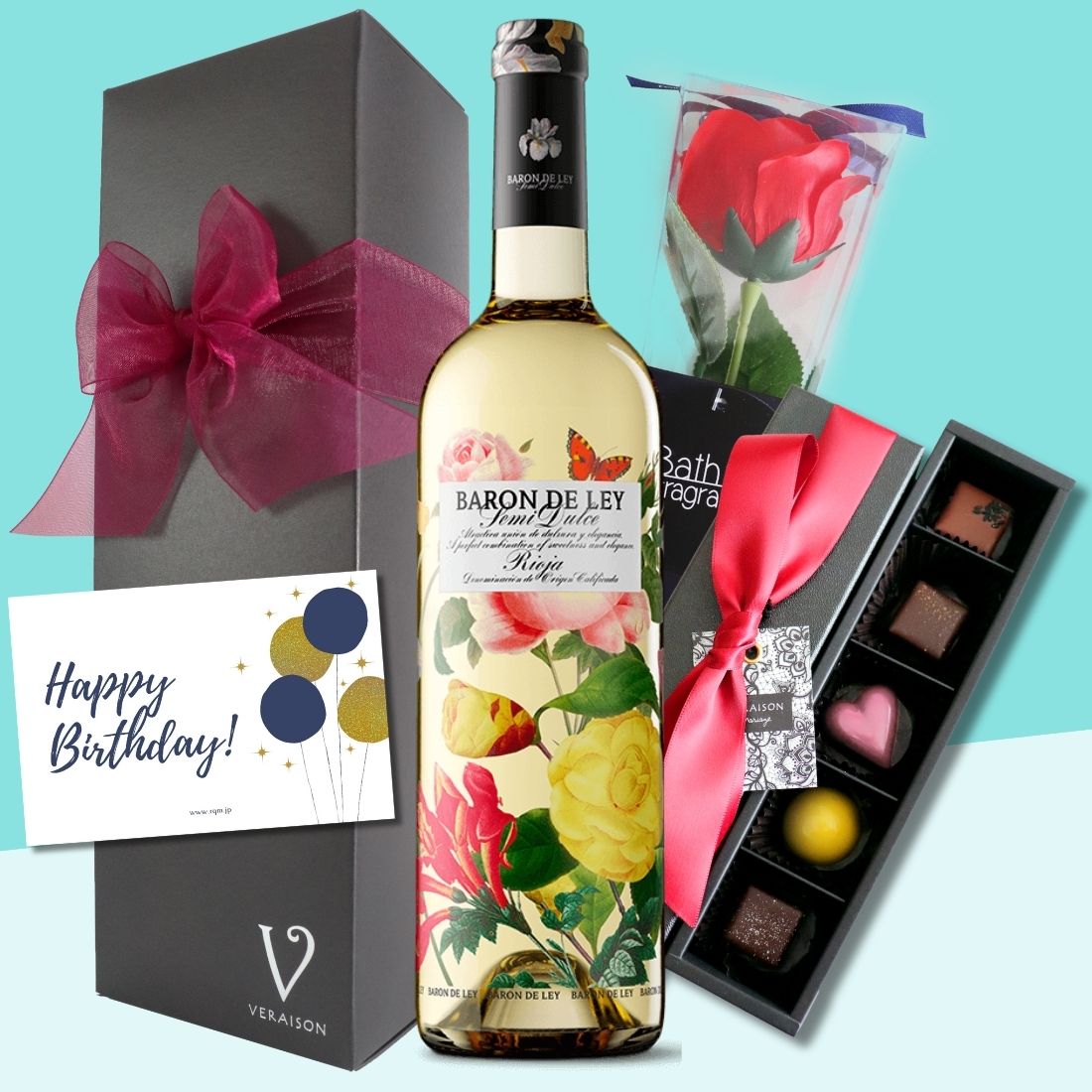 楽天市場】バロン・デ・レイ ブランコ・セミデュルセ フラワーボトル