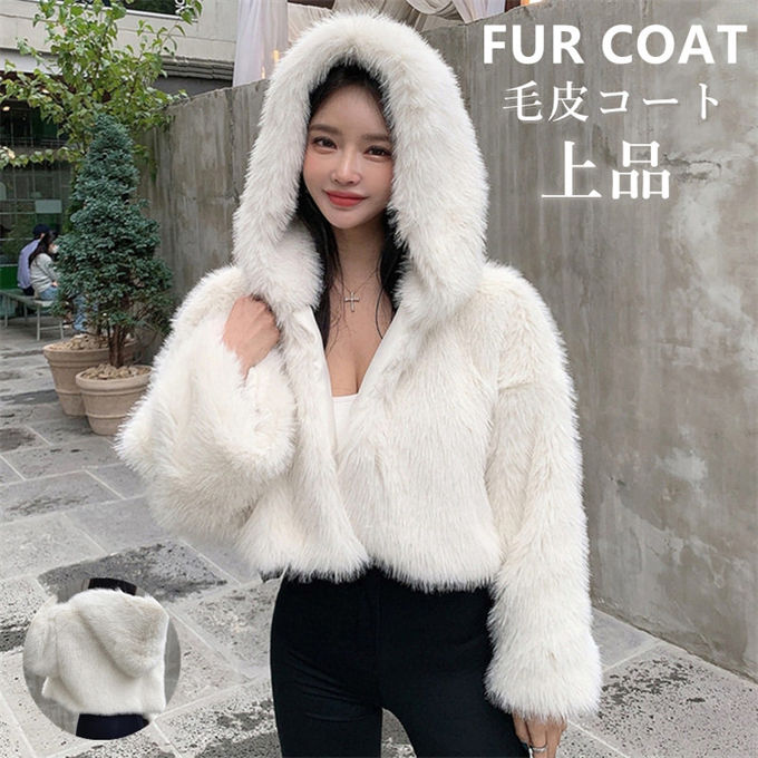 【LONSLAN】ミックスカラー ファーショートコート CHLONW24a032 24r01a162.jpg