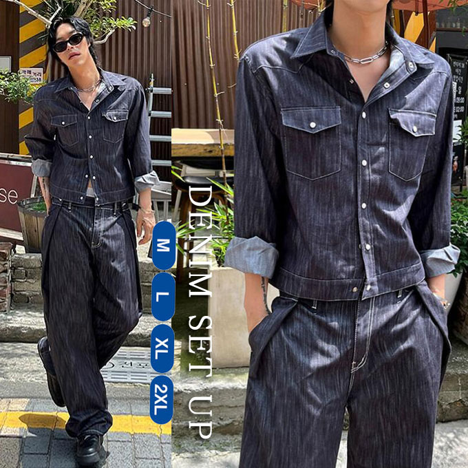 APC デニム ジャケット パンツ セットアップ デニムジャケット｜UNISEXE / MANTEAUX & BLOUSONS｜A.P.C.