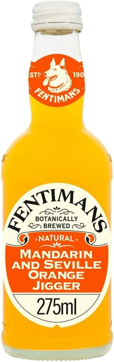 フェンティマンス シビルオレンジジガー 275ml 24本 ケース売り 結婚式 ドリンク イベント お祝い 炭酸飲料 業務用 大容量 瓶入り イギリス産 送料無料