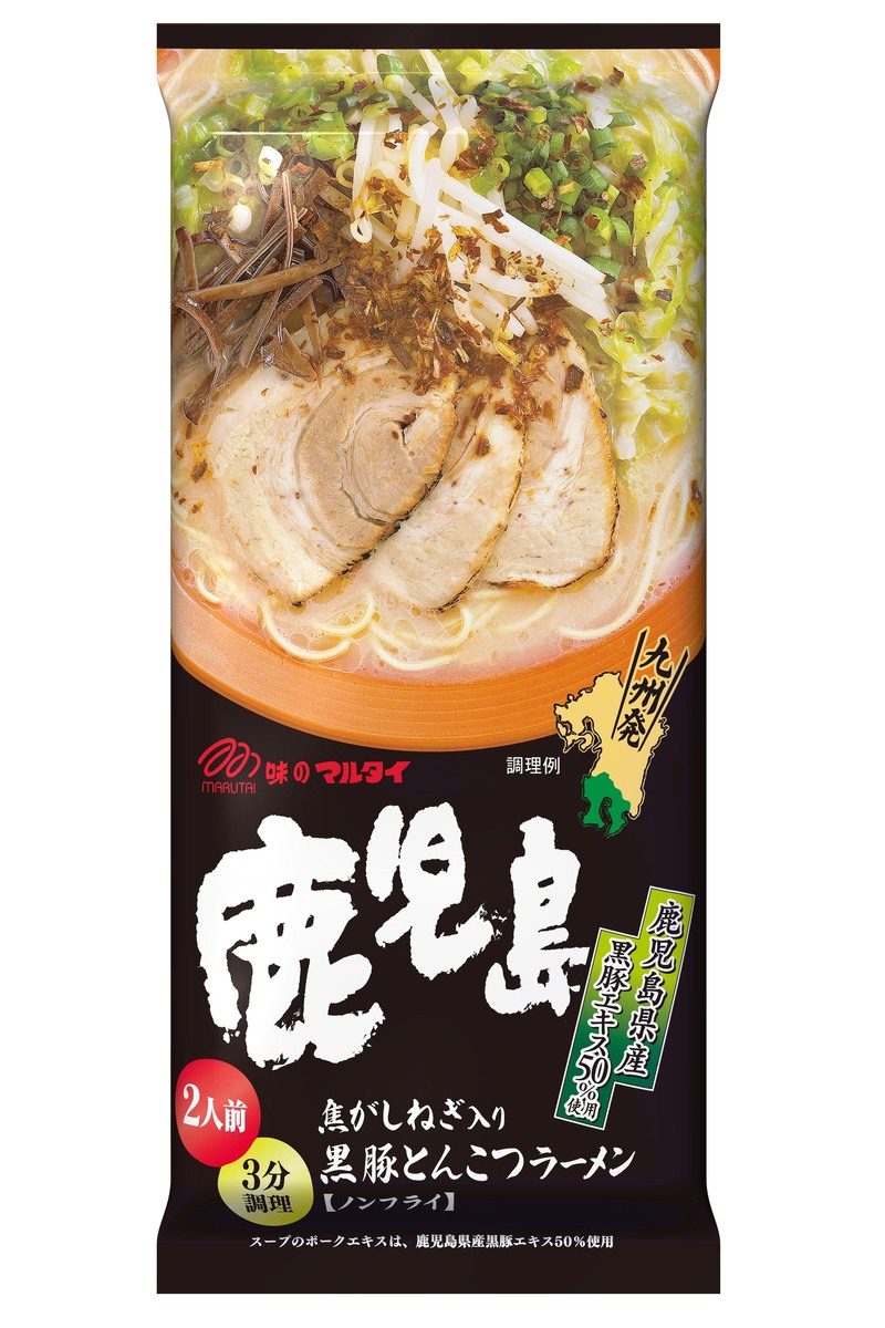 楽天市場】味のマルタイ 鹿児島 焦がしねぎ入り 黒豚とんこつラーメン