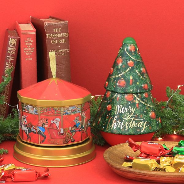 楽天市場】ウィンデル オルゴールティン（クリスマスカルーセル