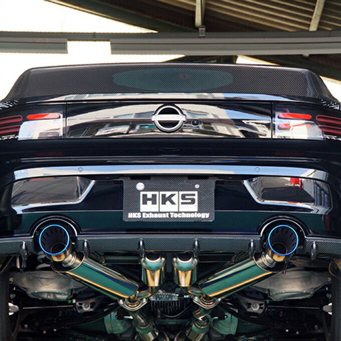 Nissan Fairlady Z RZ34 HKSマフラー HKS スーパーターボマフラー エキゾースト マフラー 日産 RZ34