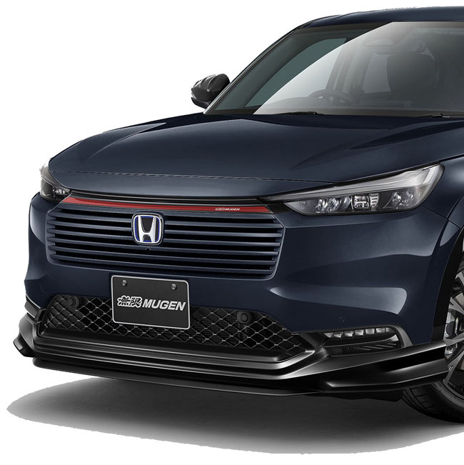 無限　フロント　エアロ　ストリーム ホンダ ストリーム 無限製フロントハーフスポイラー塗装・取付