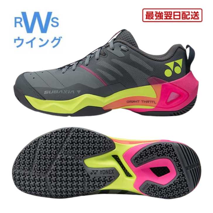【Next-Day Delivery Available】 Yonex Badminton Shoes Subaxia GT Wide SHBSG1W Gray 4E 22.0-29.0cm