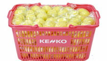 ケンコーソフトテニスボール かご入り口・入口 御墨付き球 TSOYK-V