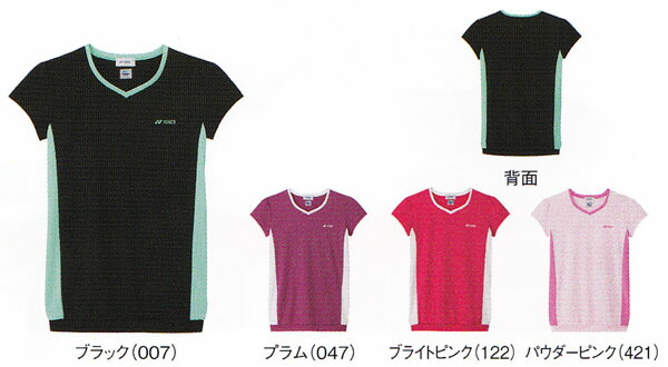 YONEX バドミントンウェア 楽天市場】ヨネックス 16598 Tシャツ レディース 2022SS バドミントン