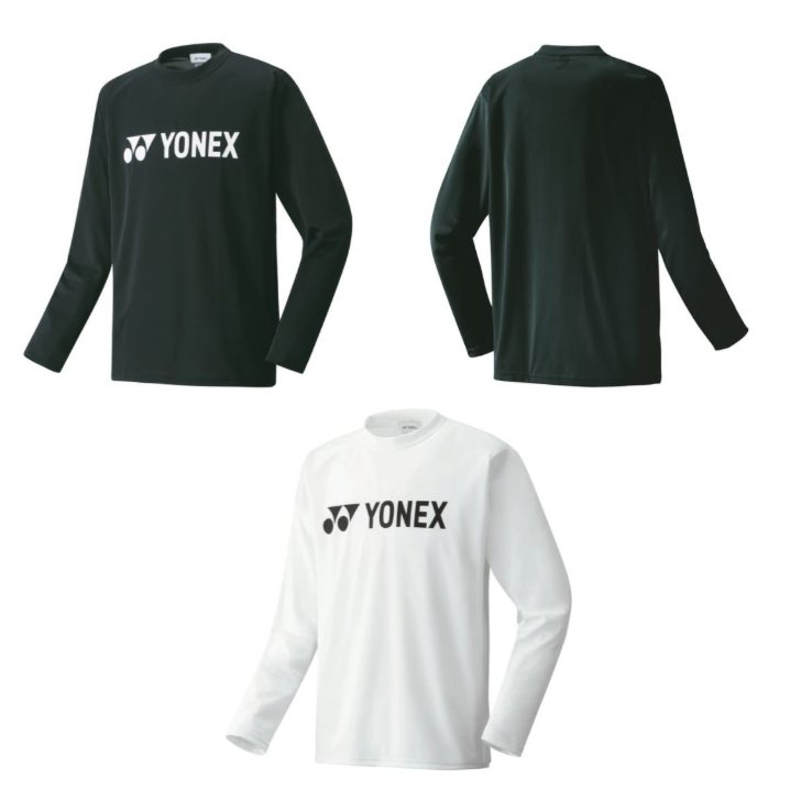 楽天市場】ヨネックス YONEX Tシャツ テニス ソフトテニス バドミントン ウェア 長袖 ユニセックス ロングスリーブTシャツ ブラック ホワイト  SS-XO16158 : ラケットショップ ウイング