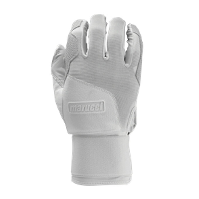 【楽天市場】高校野球ルール対応 marucci BLACKSMITH BATTING GLOVES ホワイト バッティング手袋 大人用 両手