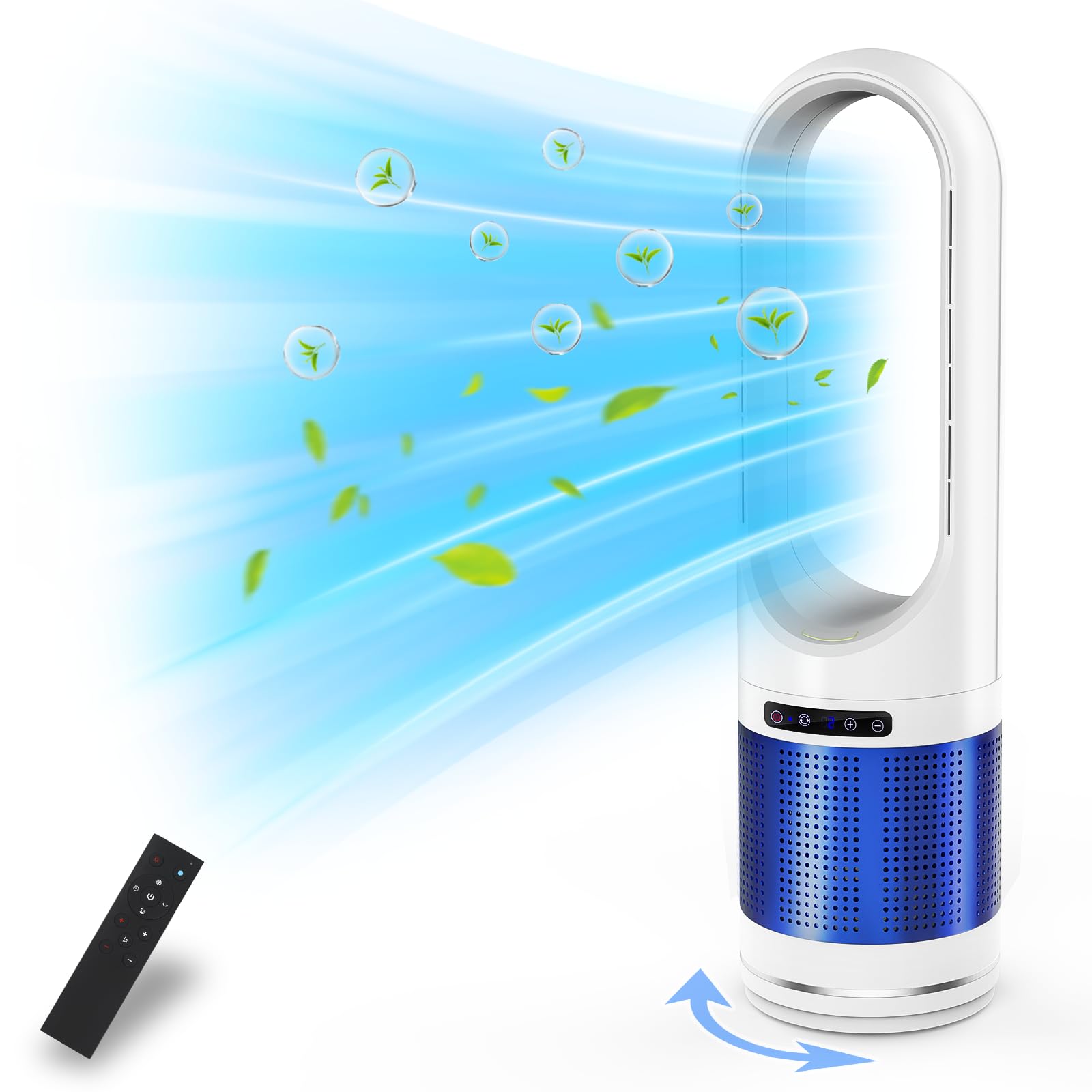 タワーファン❤️ 羽根なし 扇風機 冷暖兼用 8段階＆3段階温風切替 省エネ節電 楽天市場】2025最新型 冷風機扇風機羽根なしタワーファン羽根なし