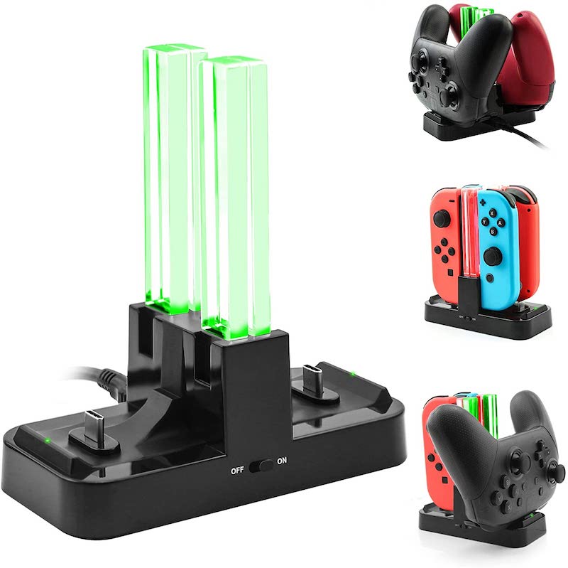 Nintendo Switch 本体＆純正プロコン、Joy-Con、充電スタンド 楽天市場】Nintendo Switch スイッチ 充電 ジョイコン 充電 joy