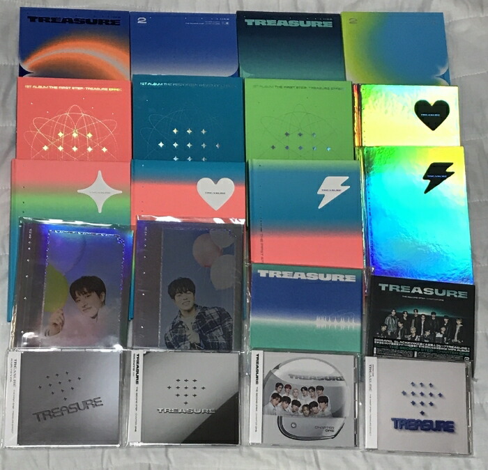 【中古】TREASURE (トレジャー) CD まとめて 18点 セット YGエンターテインメント YG 宝石箱 K-POP 韓流アイドル
