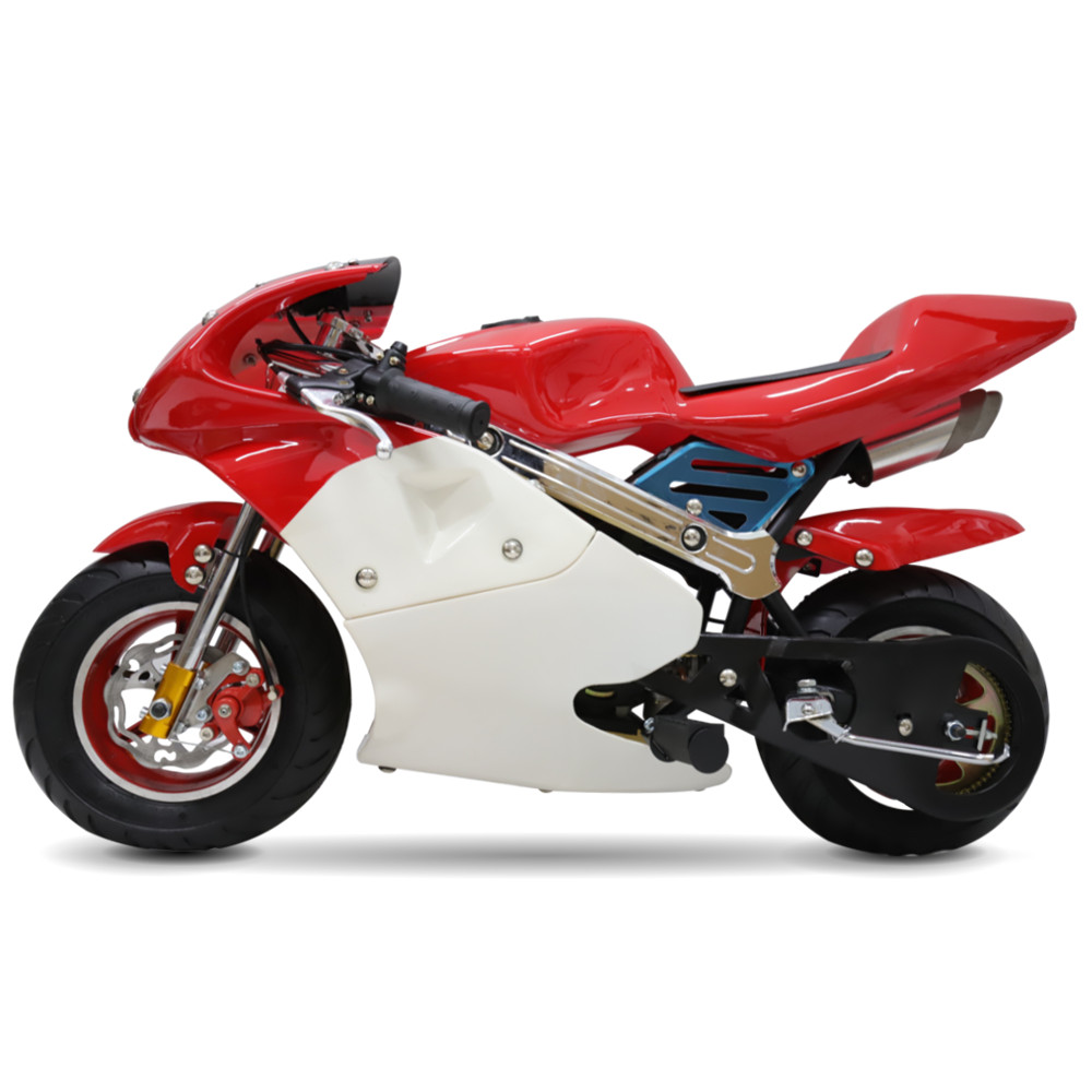 楽天市場 ポケバイ Cr Pbr01 50cc エンジンgp赤白カラーモデルポケットバイク格安消耗部品 ｒｓｂｏｘ