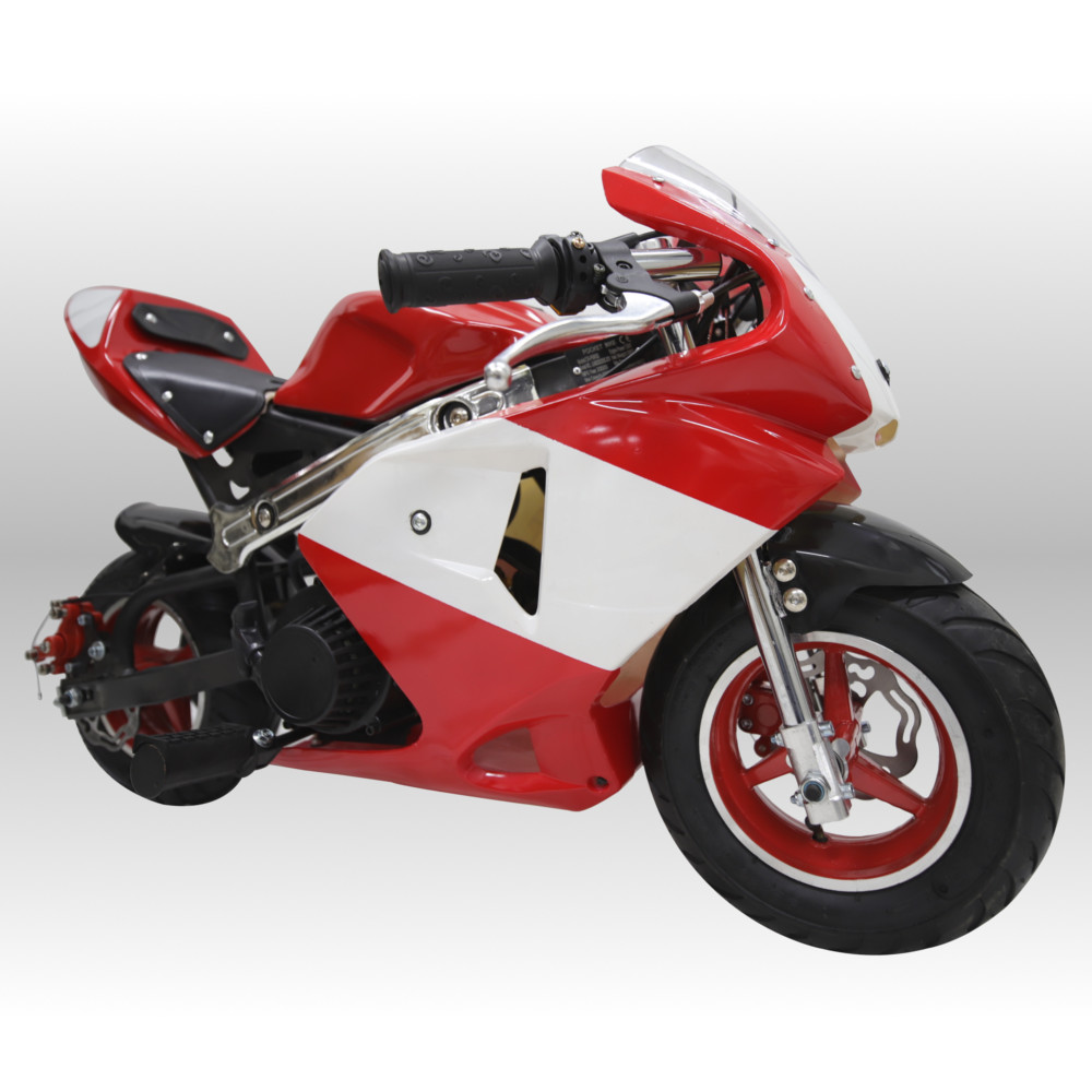 楽天市場 最速50ccエンジン搭載ポケットバイク Gp 赤白カラーモデル格安消耗部品 ｒｓｂｏｘ