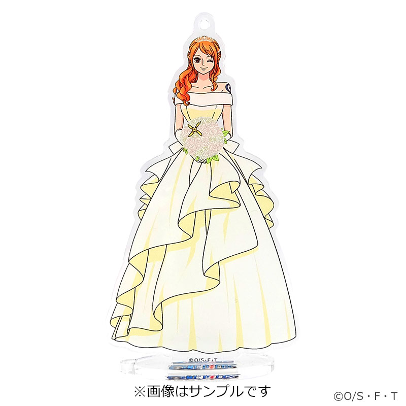 楽天市場 フジテレビ限定 ワンピース アクリルスタンド ナミ ウェディング Ver フジテレビeショップ楽天市場店