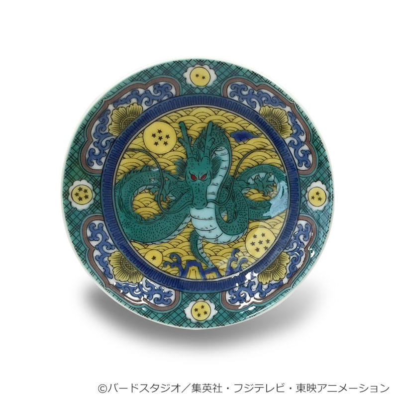 楽天市場 ドラゴンボール 九谷焼豆皿 吉田屋風神龍図 フジテレビｅショップ楽天市場店