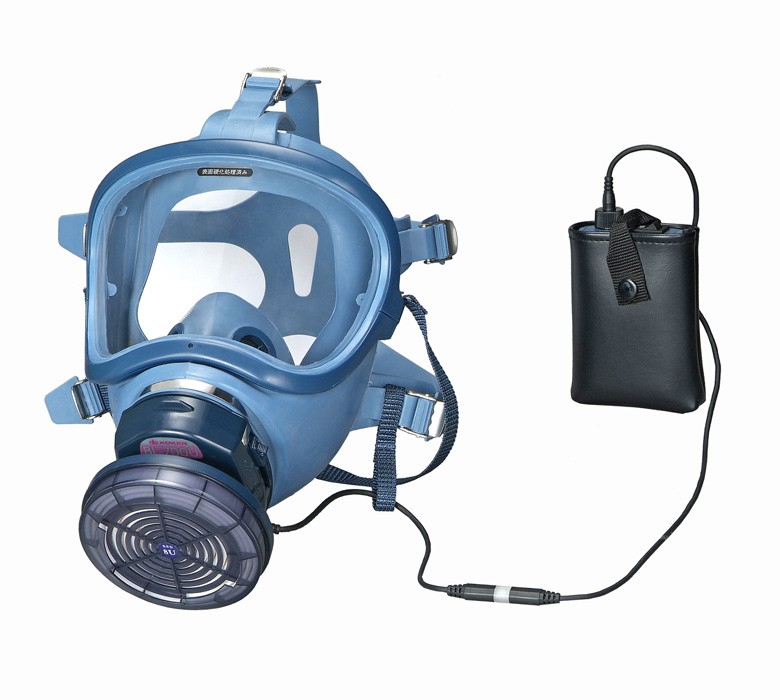 楽天市場】【興研】 防毒用電動ファン付き呼吸用保護具 BL-711HG-02
