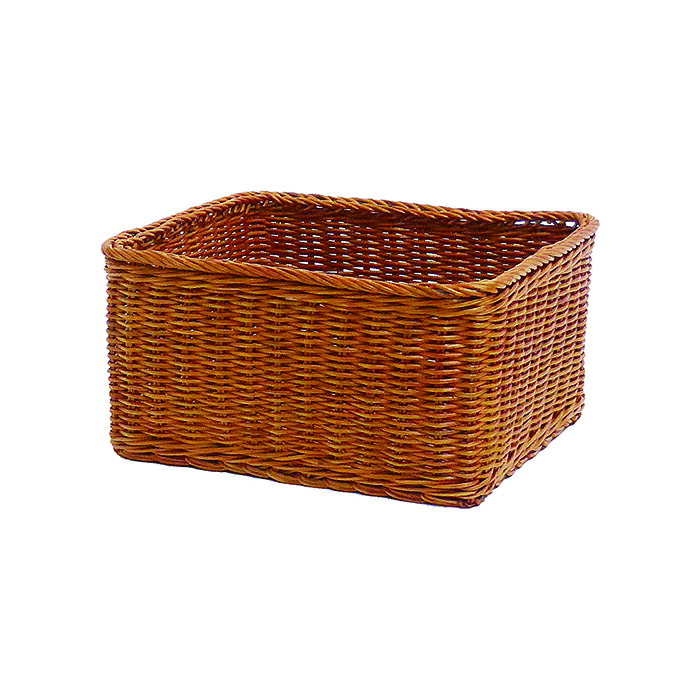 楽天市場】品番 9001 籐（ラタン）の収納バスケット (【かごのお店